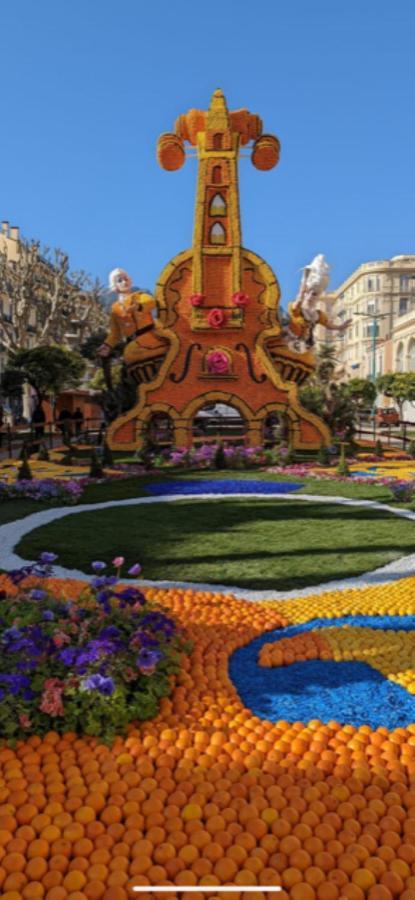 Location Saisonniere Menton 220 M Des Plages المظهر الخارجي الصورة