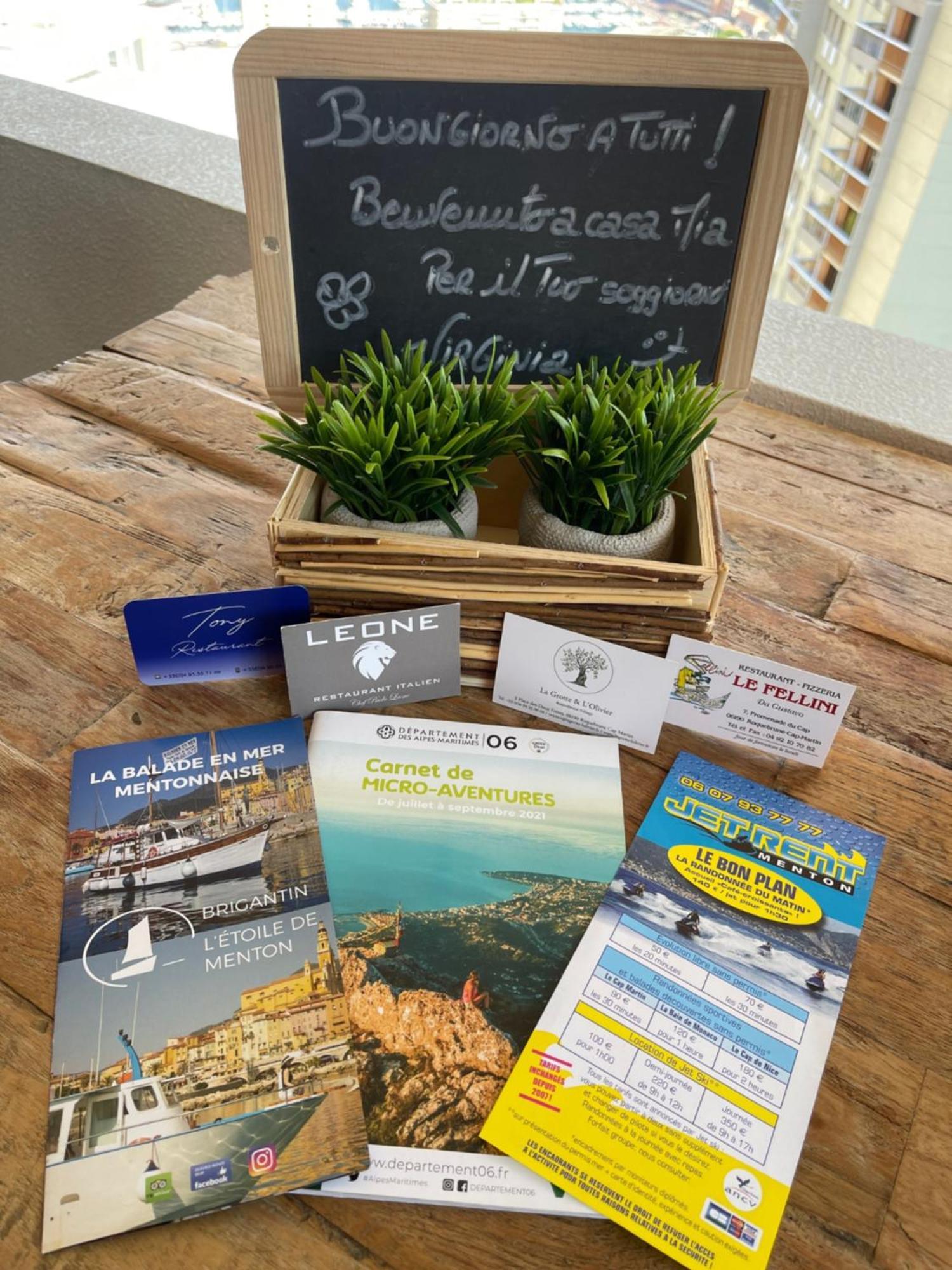 Location Saisonniere Menton 220 M Des Plages المظهر الخارجي الصورة